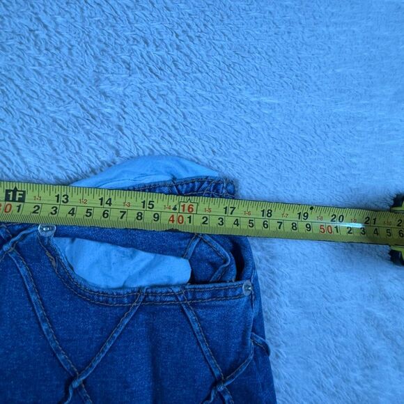 Vintage 90s The Blues Women’s Plus Size Midi Demim Skirt - Picture 6 of 7